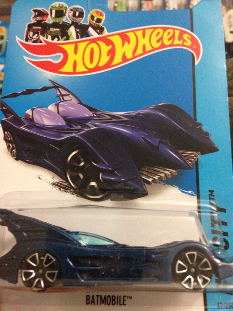 Batmobile - 2014 Hw City toy car collectible - Main Image 1
