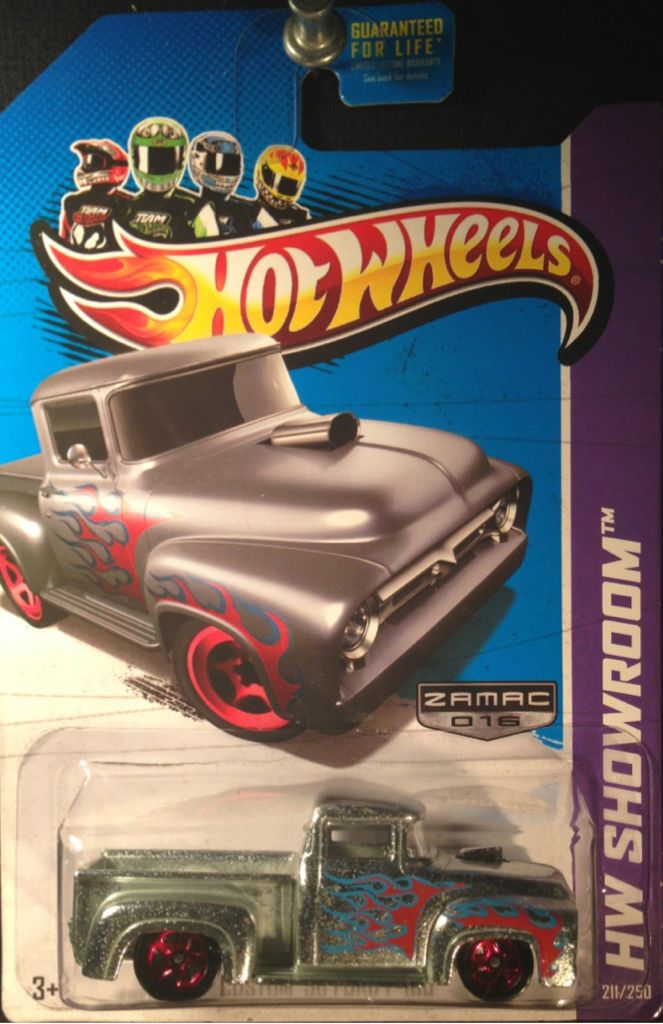 Custom ’56 Ford F-100 - Heat Fleet toy car collectible - Main Image 2