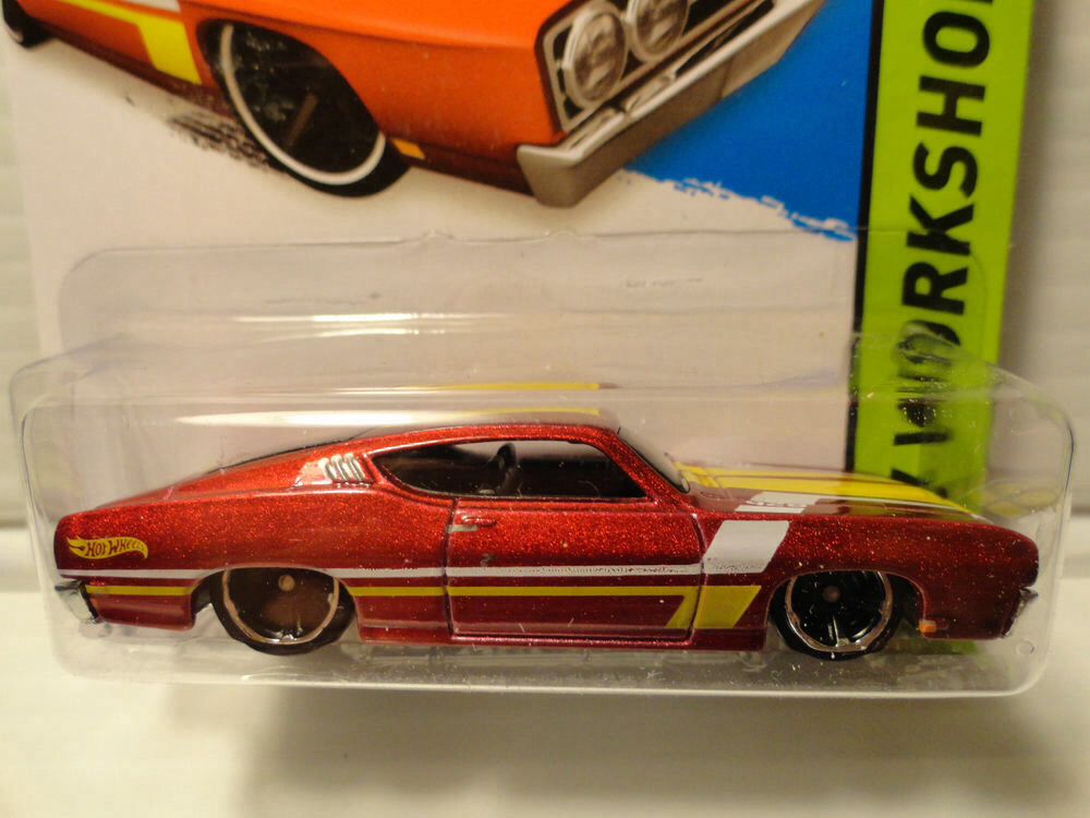 Ford Torino Talladega ‘69 - 2014 - HW Workshop - Muscle Mania toy car collectible - Main Image 1
