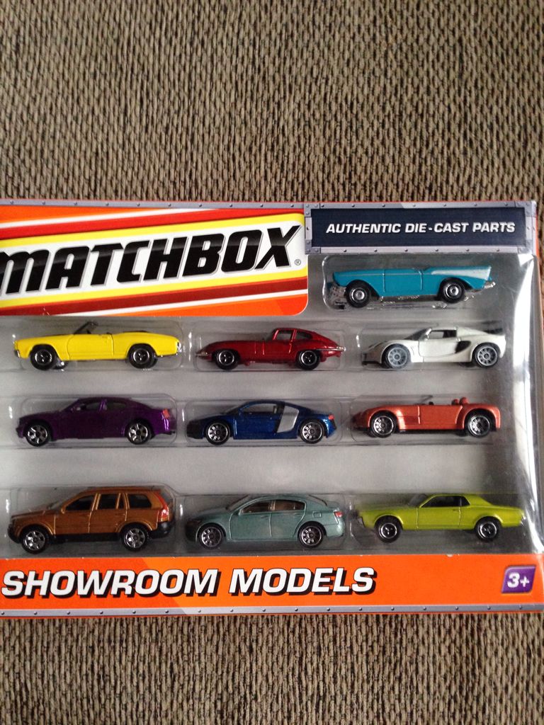 Matchbox Showroom Models 10-Pack  toy car collectible - Main Image 1