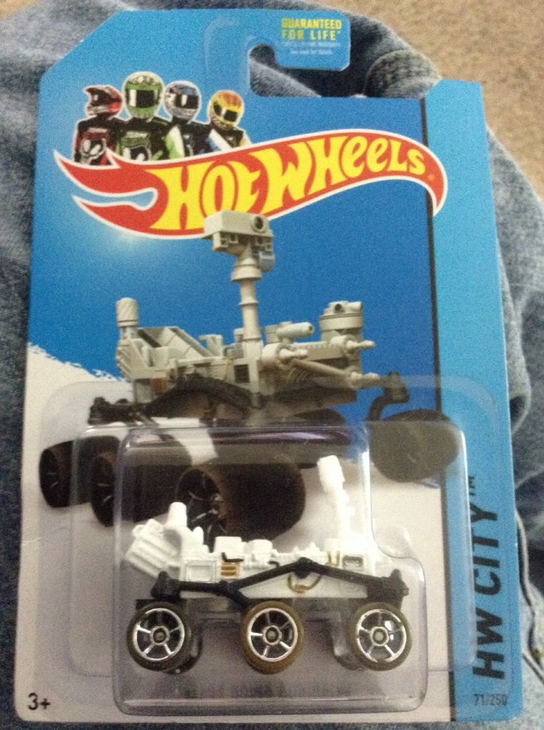 Mars Rover Curiosity - ’14 HW City toy car collectible - Main Image 2