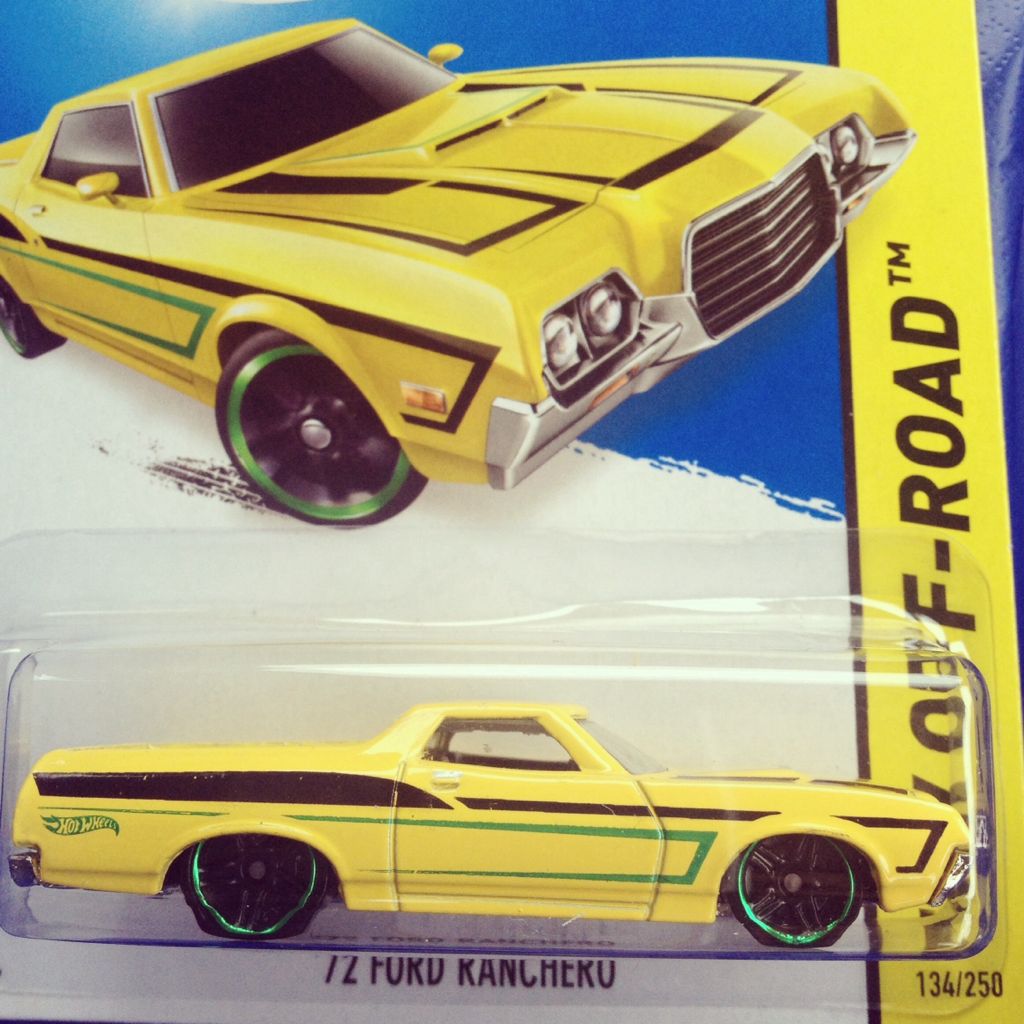 ’72 Ford Ranchero - 2014 HW Off-Road toy car collectible - Main Image 2