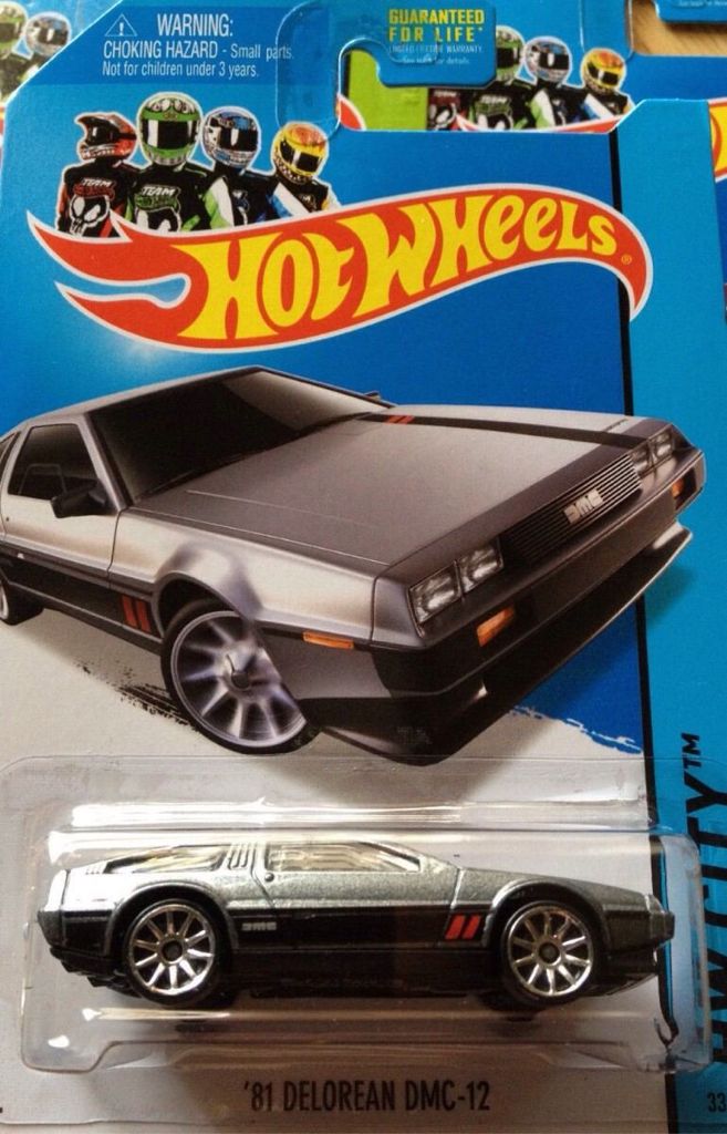 ’81 Delorean DMC-12 - ’14 HW City toy car collectible - Main Image 1