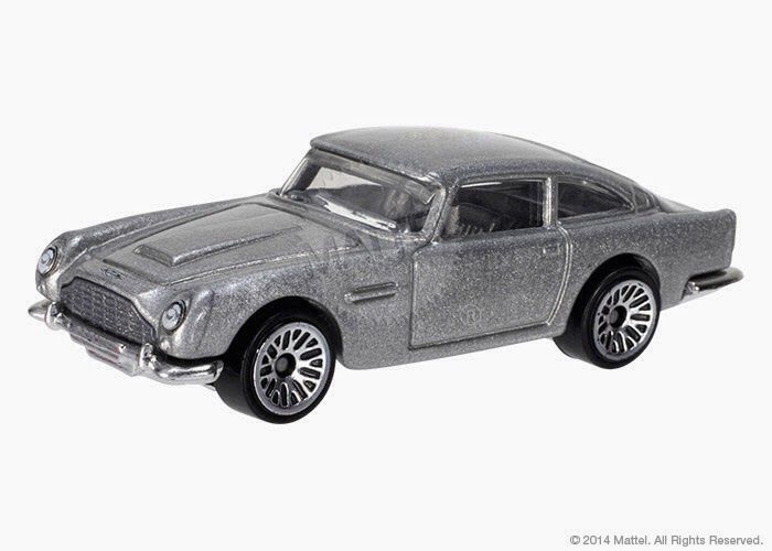 Aston Martin 1963 DB5 - 2014 - HW Workshop - All Stars toy car collectible - Main Image 2