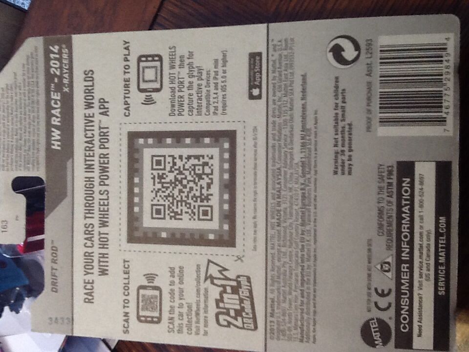 Drift Rod - 2014 HW Race - X-Raycers toy car collectible - Main Image 2