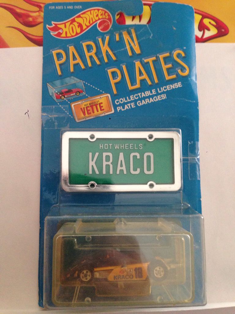KRACO - PARK’N PLATES toy car collectible - Main Image 1