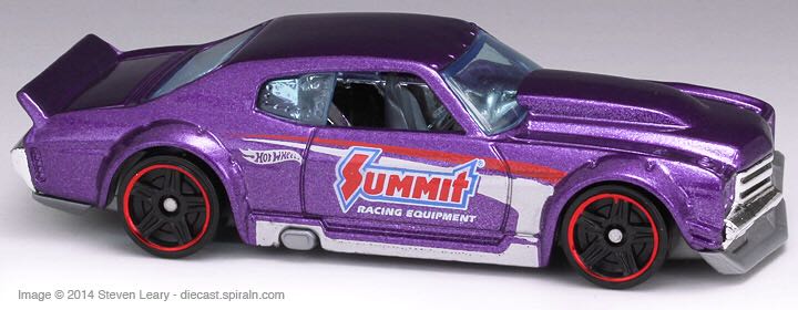 ‘70 Chevy Chevelle - HW Workshop - 2014 HW Performance toy car collectible - Main Image 2