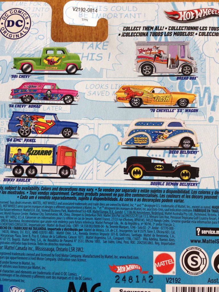 DC Comics/Hiway Hauler - 2012 DC Comics - Nostalgia Series toy car collectible - Main Image 2