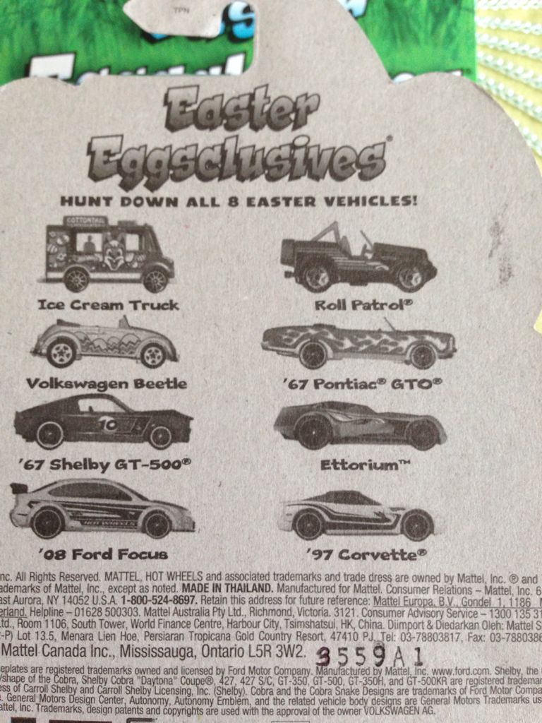 Volkswagen Beetle - Easter Eggsclusives toy car collectible - Main Image 2