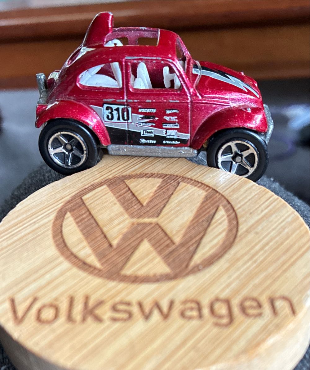 Volkswagen Baja Beetle 310 Red - Team: Volkswagen toy car collectible - Main Image 3