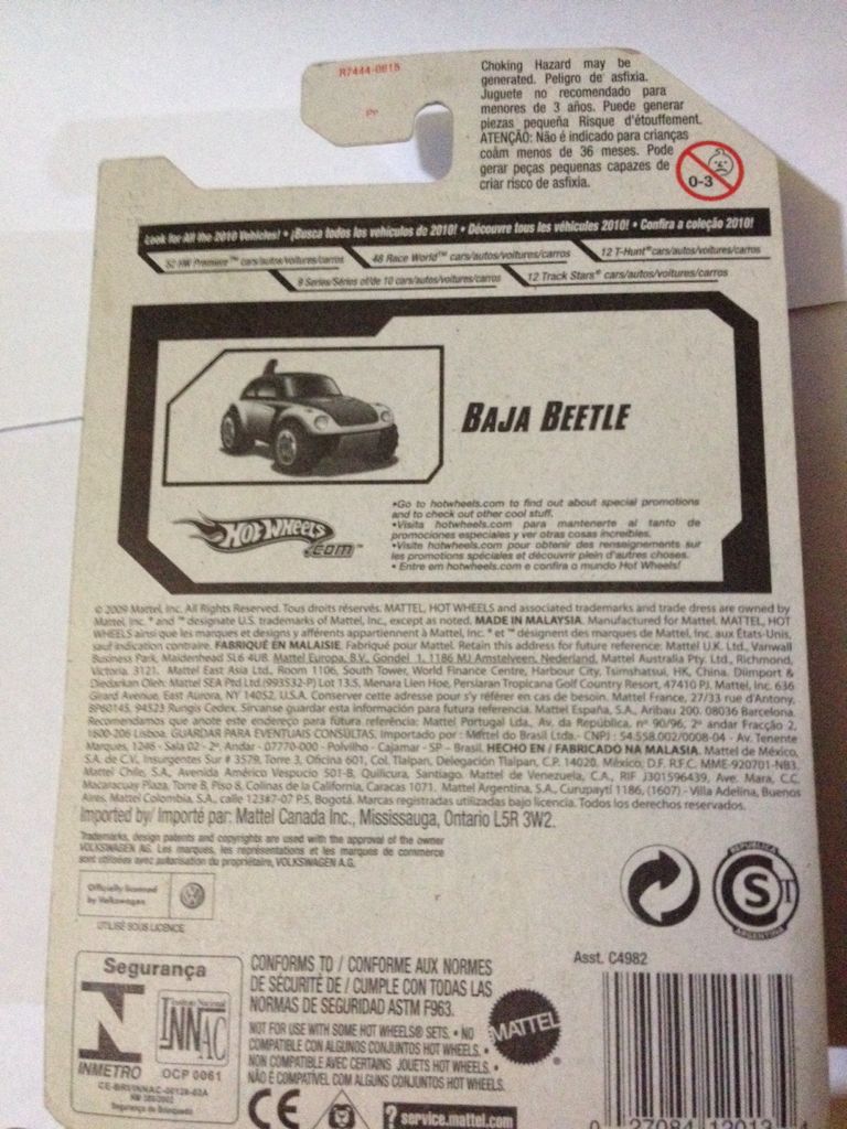 Volkswagen Baja Beetle - ’12 Treasure Hunt toy car collectible - Main Image 2
