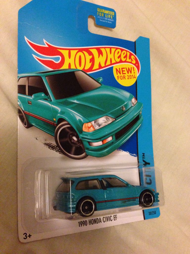 1990 Honda Civic EF - Night Burnerz toy car collectible - Main Image 2