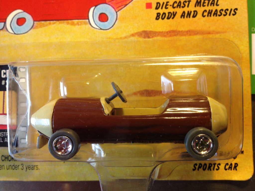 Barney Rubble’s Sports Car - Cartoon Network toy car collectible - Main Image 1