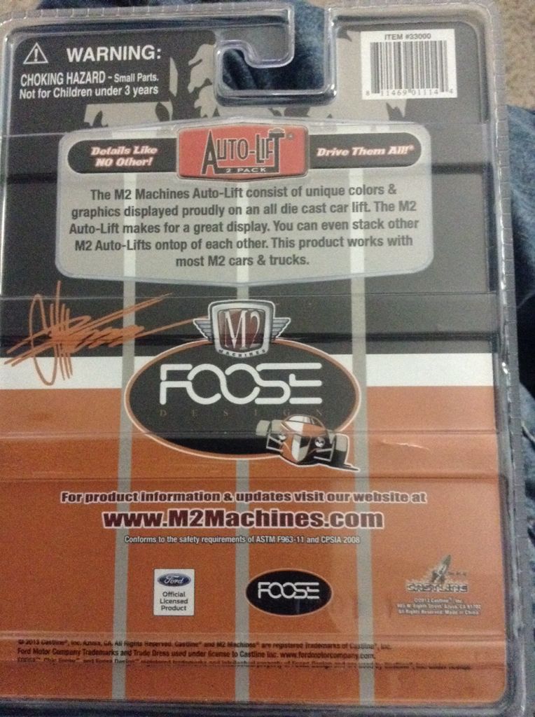 M2 Machines Auto-Lift 2 Pack - Foose Design toy car collectible - Main Image 2