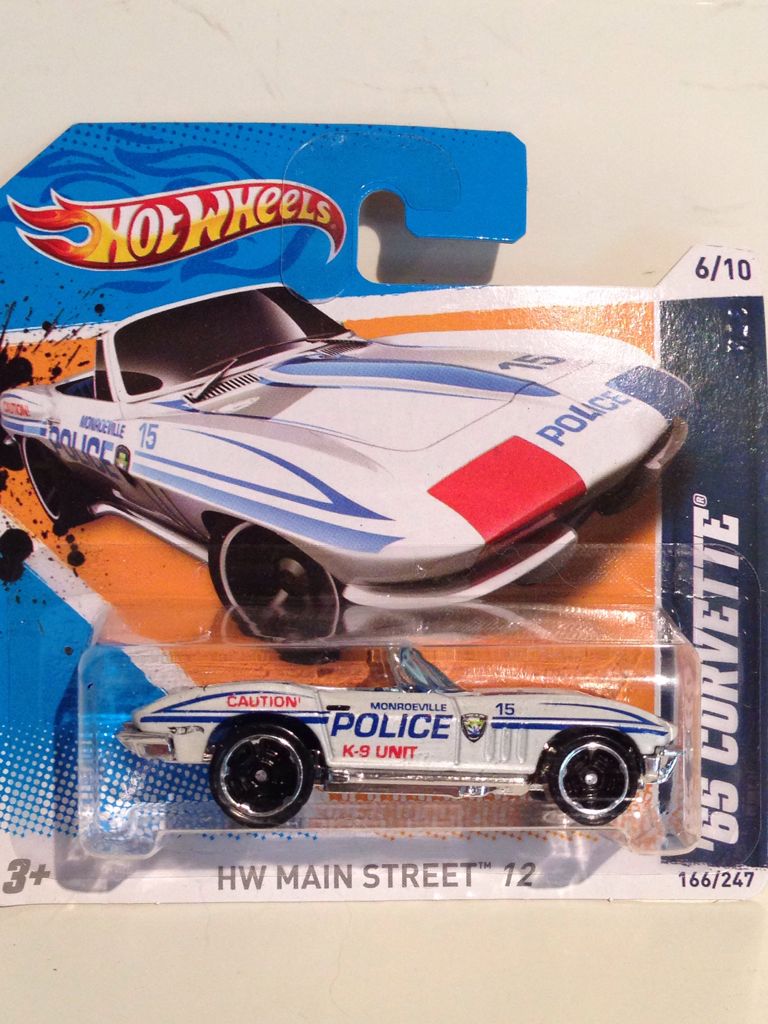 ’65 Corvette - Hw Main Street ’12 toy car collectible - Main Image 1