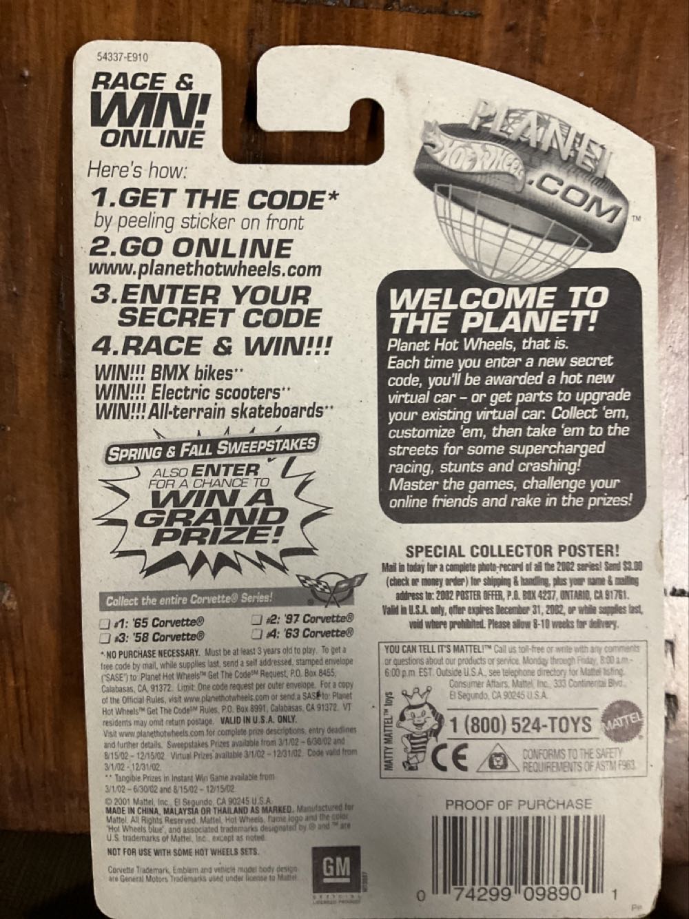 ‘65 CORVETTE - Corvette Series toy car collectible - Main Image 2