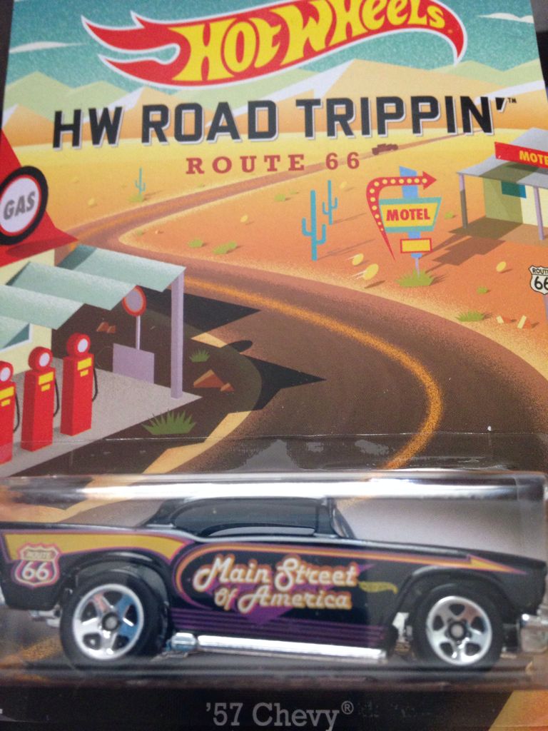 57 Chevy - HW Road Trippin’ toy car collectible - Main Image 1
