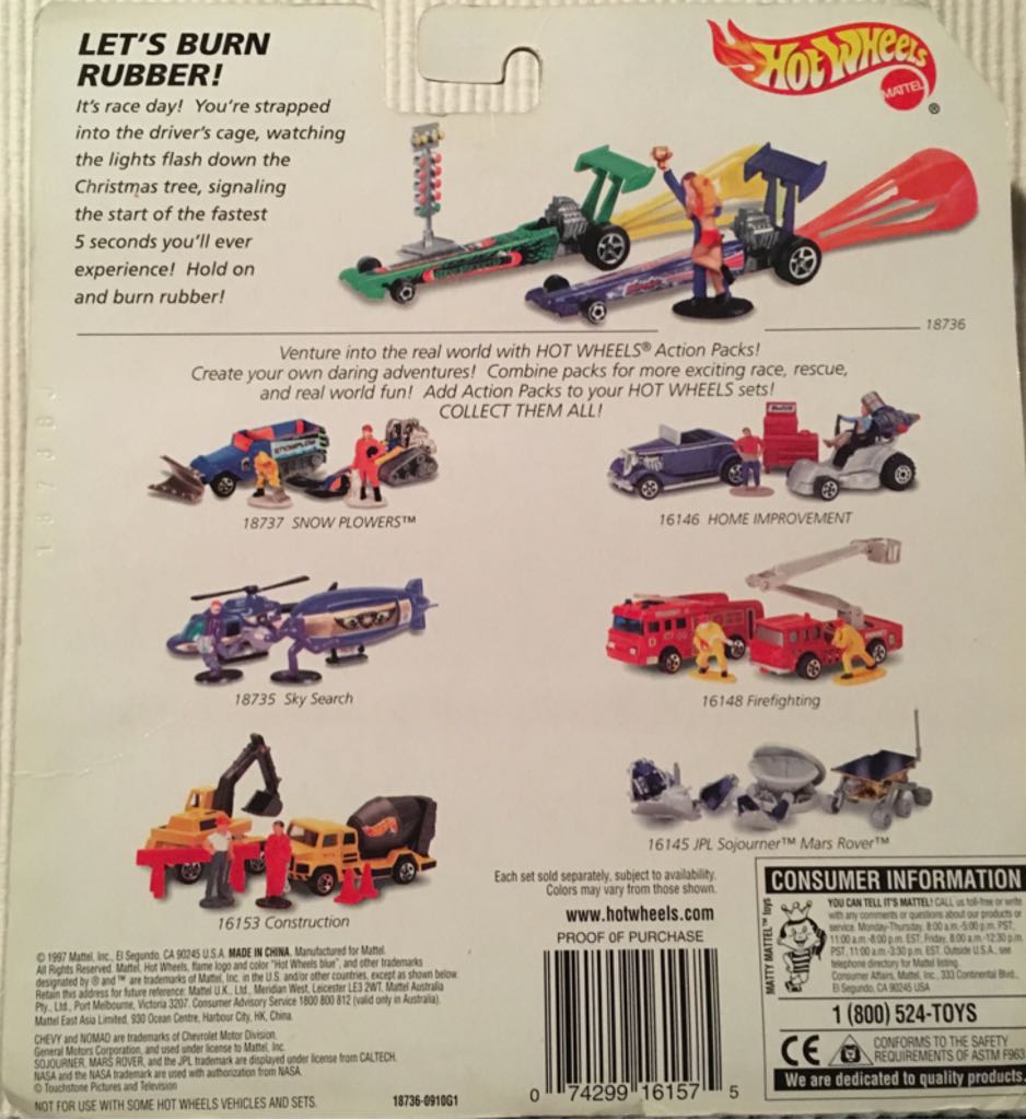 Drag Racing  toy car collectible - Main Image 2