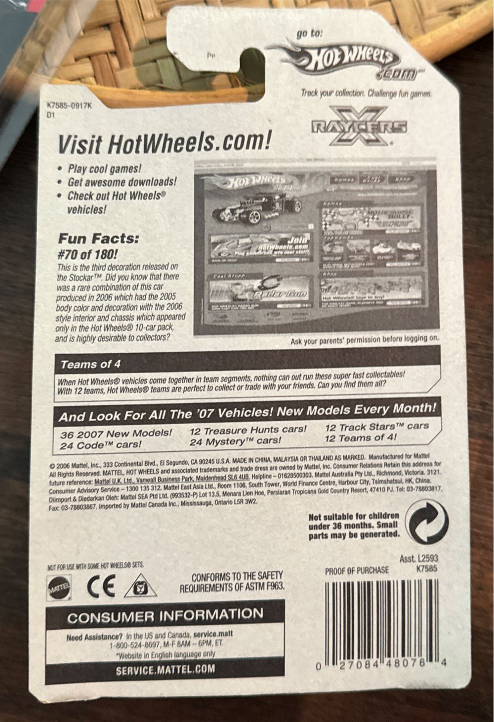 Stockar - 2007 X-Raycers toy car collectible - Main Image 2