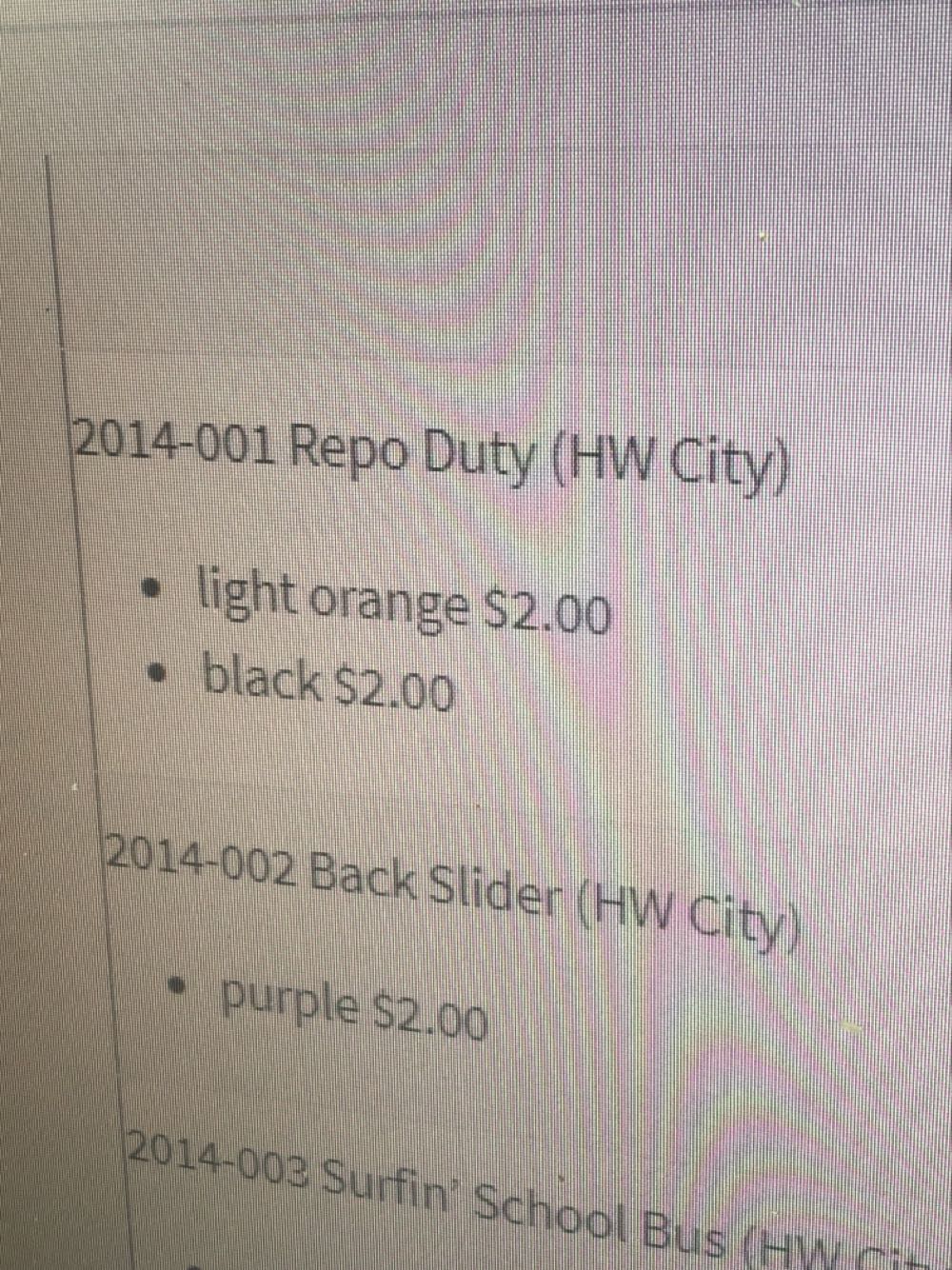 Repo Duty - ’14 HW City toy car collectible - Main Image 3