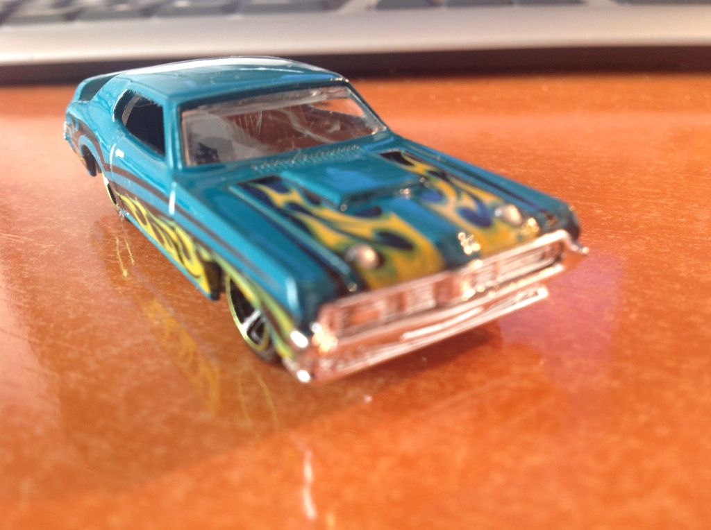 ‘69 Mercury Cougar Eliminator - 2014 - HW Workshop - Heat Fleet toy car collectible - Main Image 2