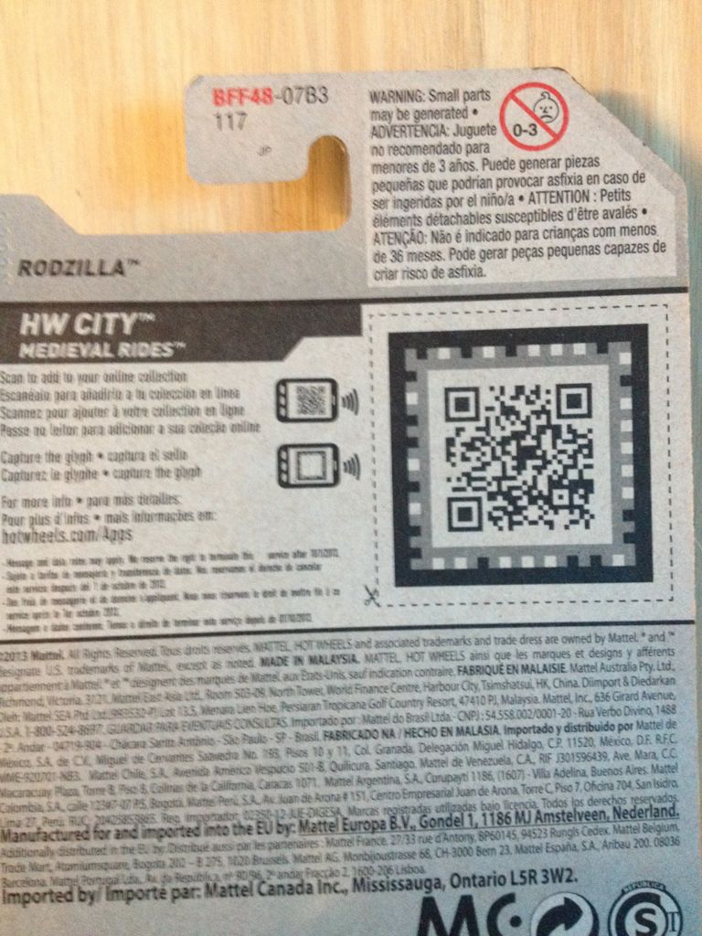 Rodzilla - HW City - 2014 Medieval Rides toy car collectible - Main Image 2