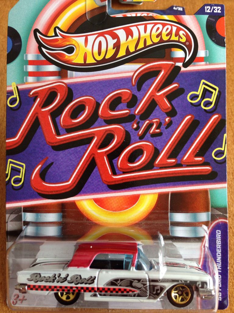 ’58 Ford Thunderbird - Rock ’n’ Roll toy car collectible - Main Image 1