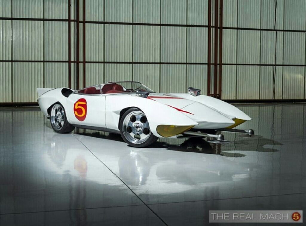 Ford Mustang A Mach 5 1970 (S08) - Speed Racer toy car collectible - Main Image 2