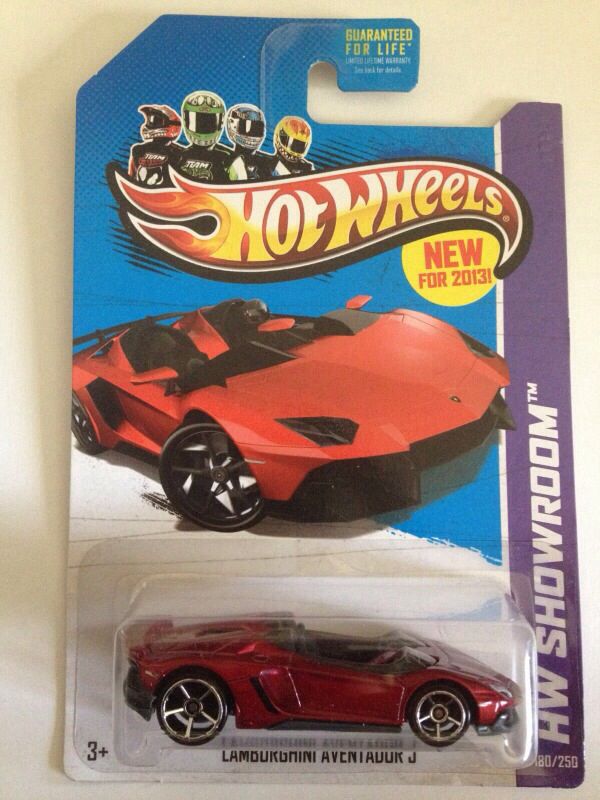 Lamborghini Aventador J - ’13 HW Showroom toy car collectible - Main Image 1