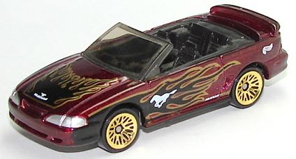 ‘96 Mustang - 1999 Hot Wheels toy car collectible - Main Image 2