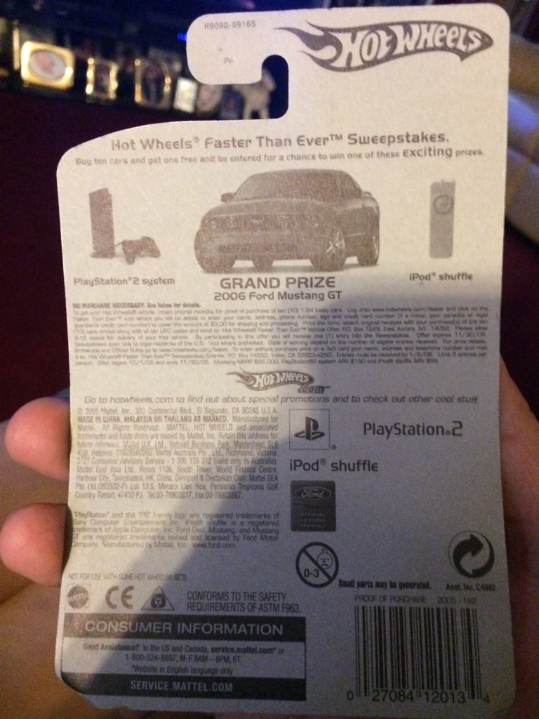 FORD Mustang Funny Car 1971 - Mainline toy car collectible - Main Image 2