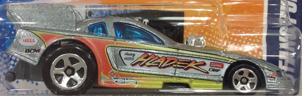 Mustang Funny Car - HW Drag Racers toy car collectible - Main Image 2