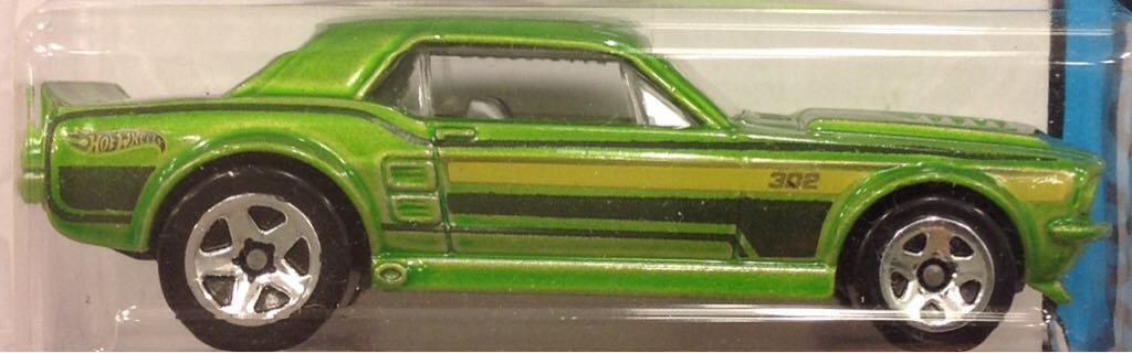 ’67 Ford Mustang Coupe - HW City - Mustang 50th toy car collectible - Main Image 2