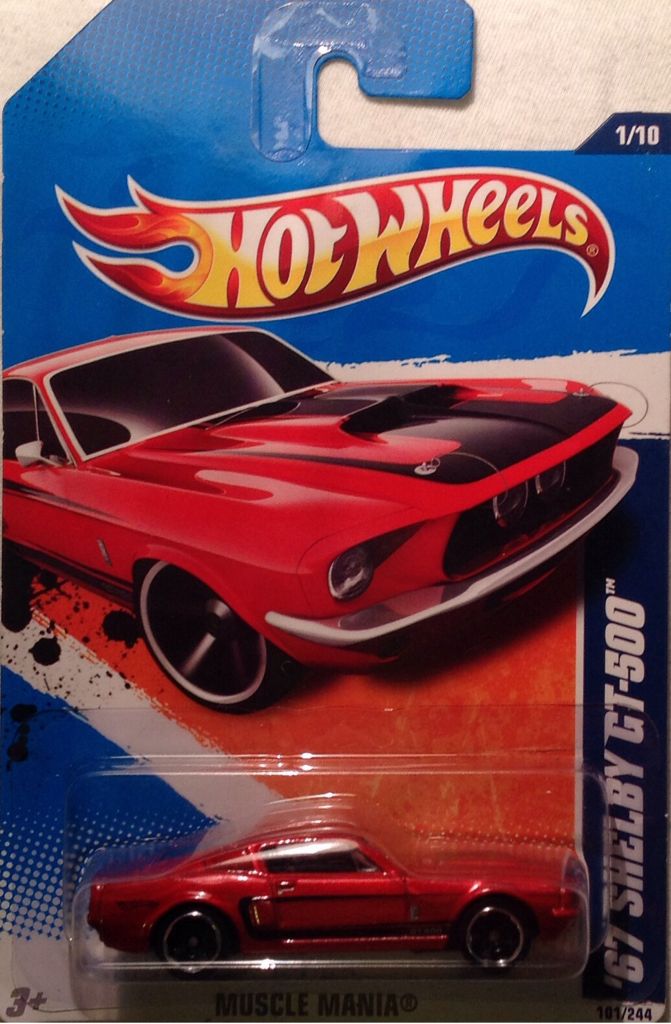 ’67 Shelby GT-500 - Muscle Mania toy car collectible - Main Image 1