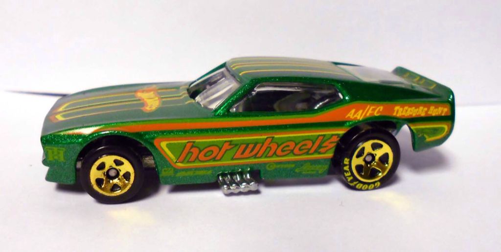 1971 Mustang Funny Car - HW City: Mustang 50th toy car collectible - Main Image 2