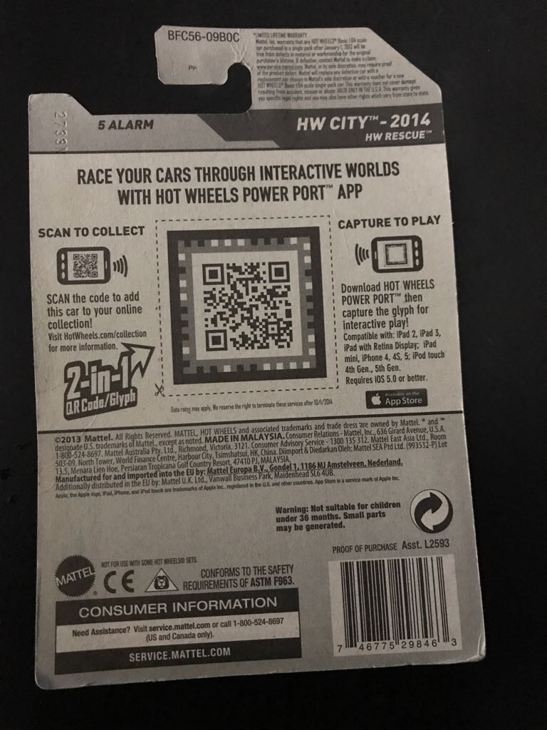 American LaFrance - 5 Alarm - Rescue toy car collectible - Main Image 2