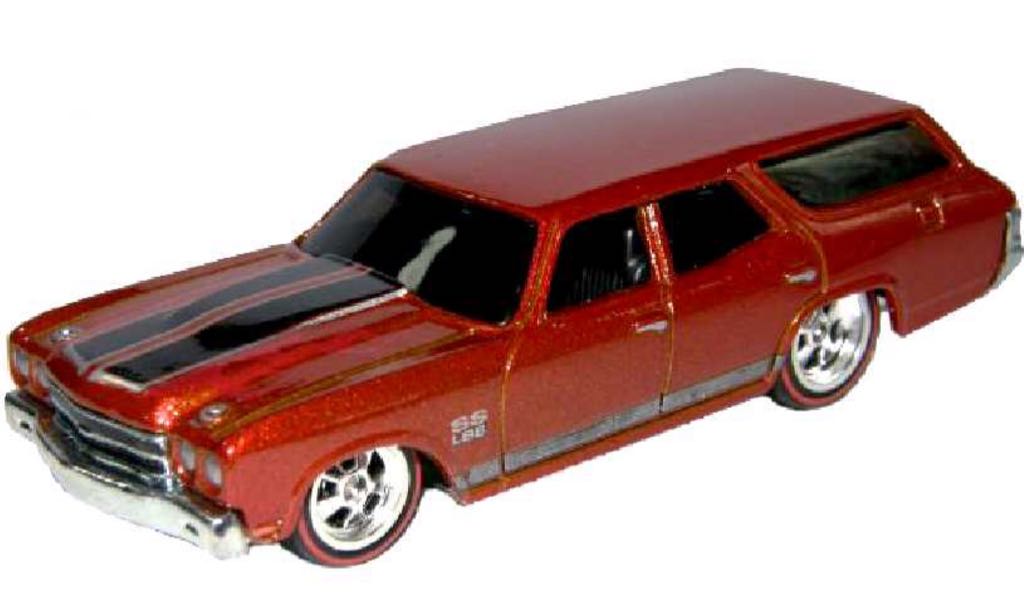 ‘70 Chevelle SS Wagon - 2011 Hot Wheels Garage toy car collectible - Main Image 2