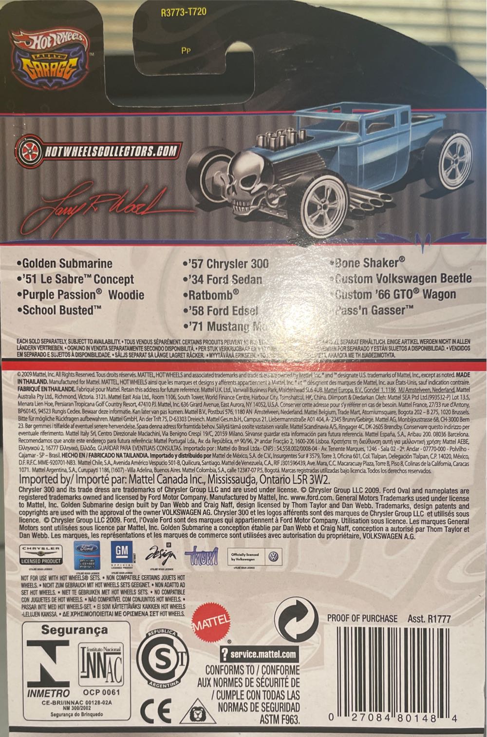 School Busted - Larry’s Garage toy car collectible - Main Image 3