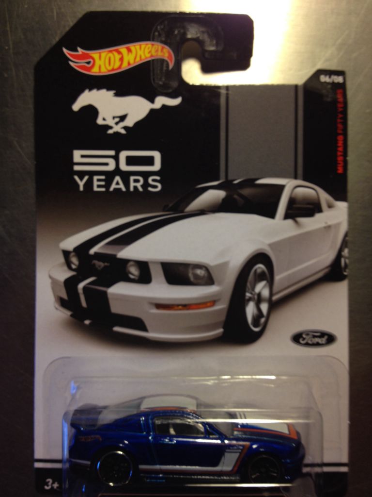 ’07 Ford Mustang - 2014 - HW Mustang 50 Years toy car collectible - Main Image 1