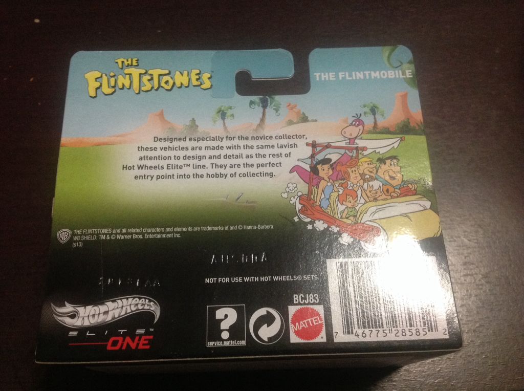 The Flintmobile - Hot Wheels Elite - HW Elite One toy car collectible - Main Image 2