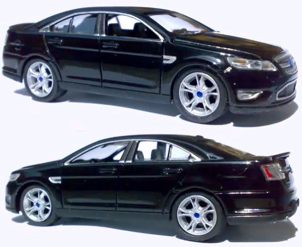 2010 Ford Taurus SHO - County Roads toy car collectible - Main Image 1
