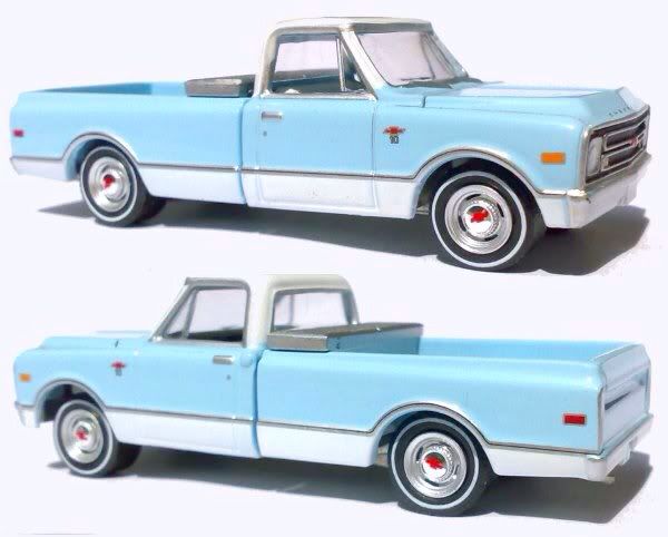 1968 Chevrolet C-10 - County Roads toy car collectible - Main Image 1