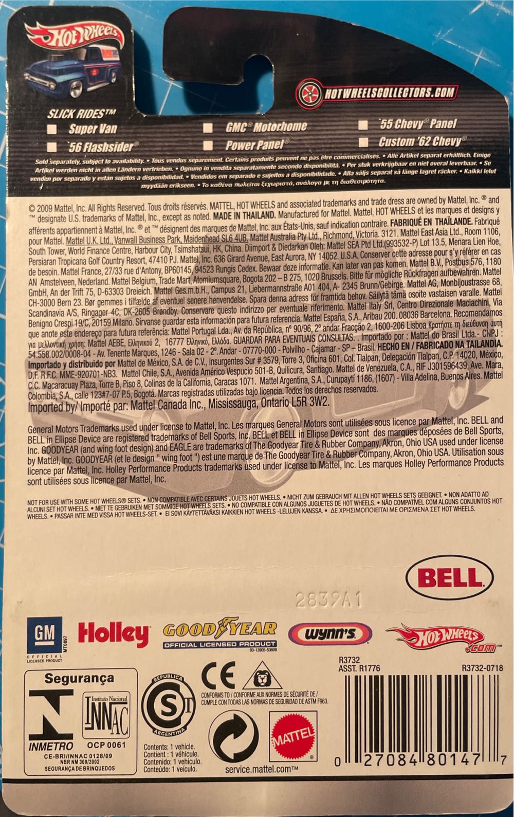 Chevy Custom 1962 - Slick Rides toy car collectible - Main Image 3