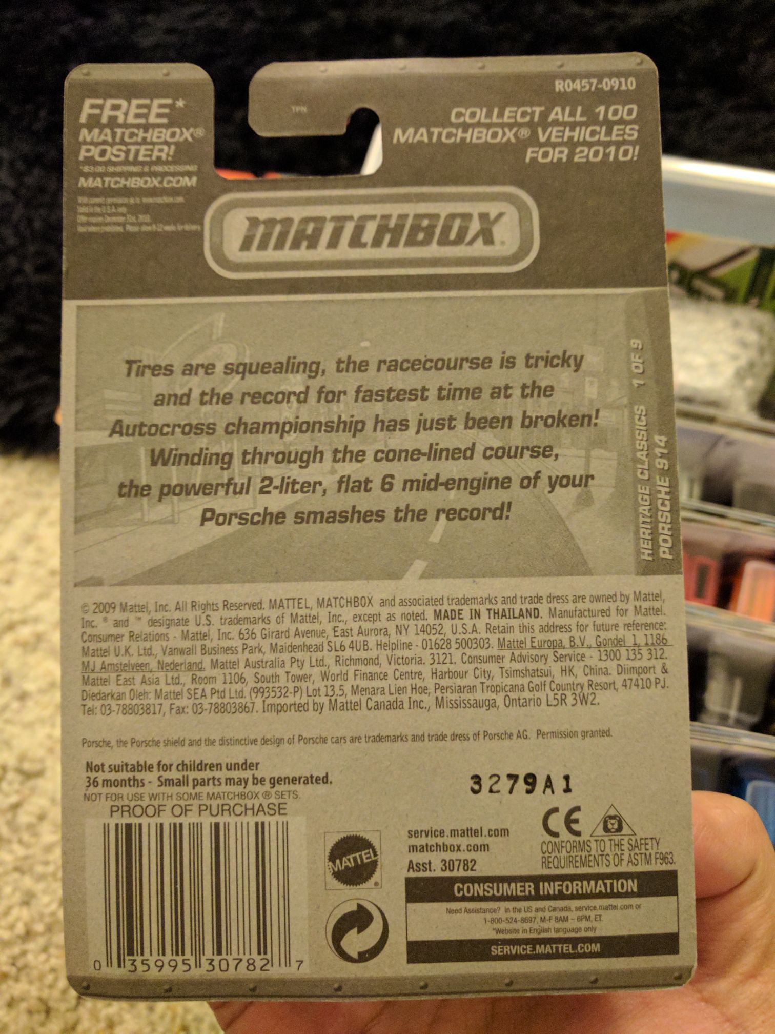 Porsche 914 - Heritage Classics toy car collectible - Main Image 2