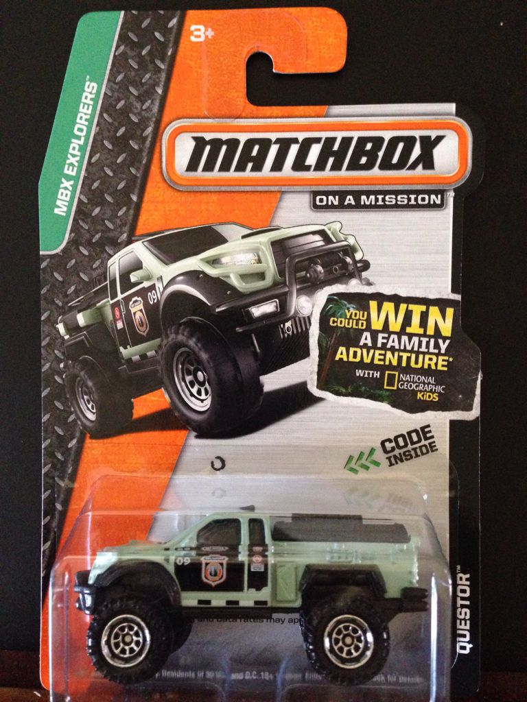 Matchbox Questor - MBX Explorers toy car collectible - Main Image 1