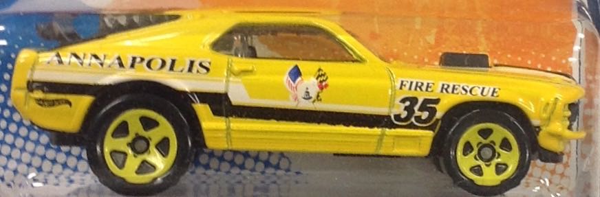 ’70 Ford Mustang Mach 1 - HW Main Street toy car collectible - Main Image 2