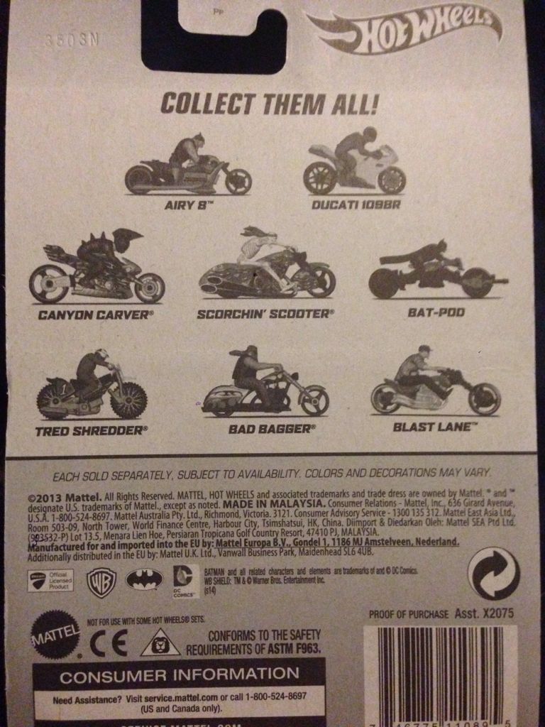 Ducati 1098r - HW Motorcycles toy car collectible - Main Image 2
