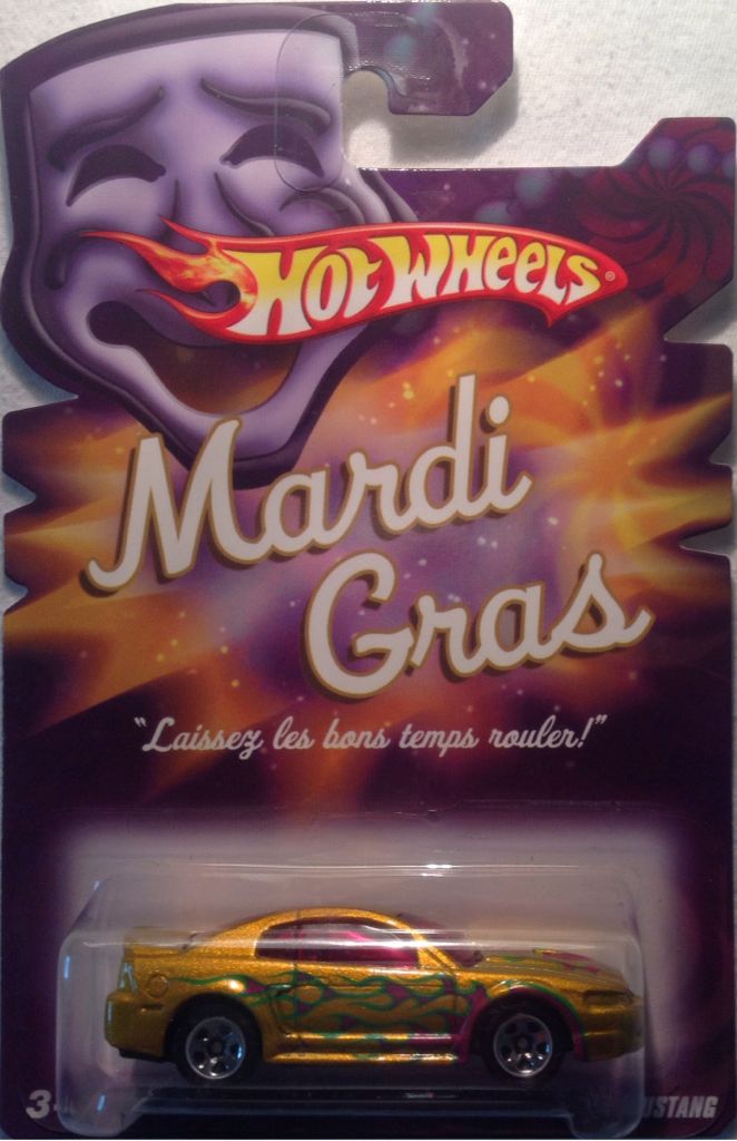 ’99 Mustang - 2008 Mardi Gras toy car collectible - Main Image 1