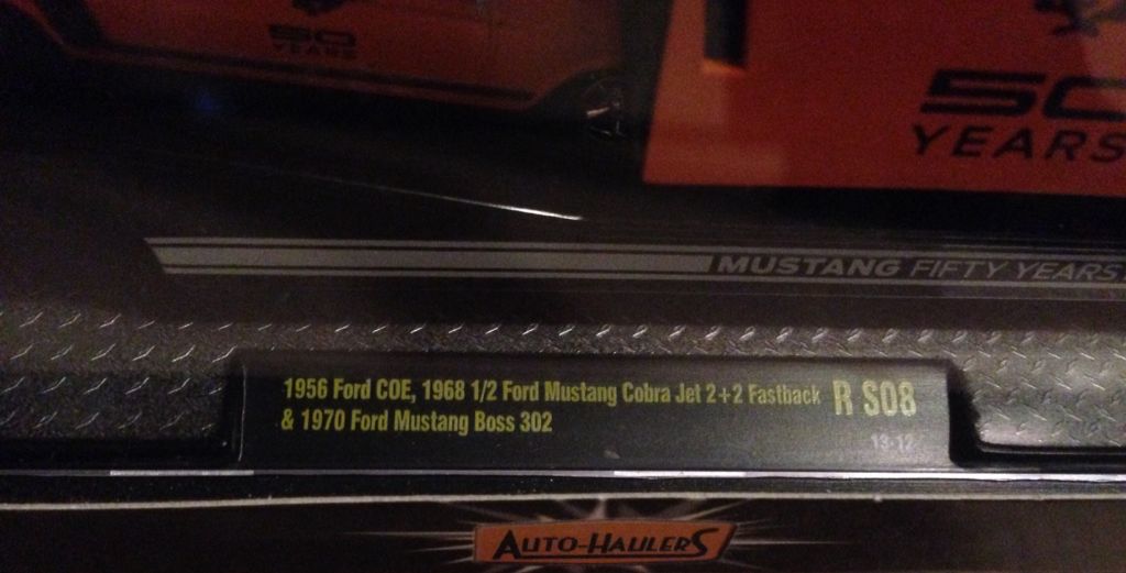 M2 Machines Auto-Haulers - Mustang Fifty Years toy car collectible - Main Image 2