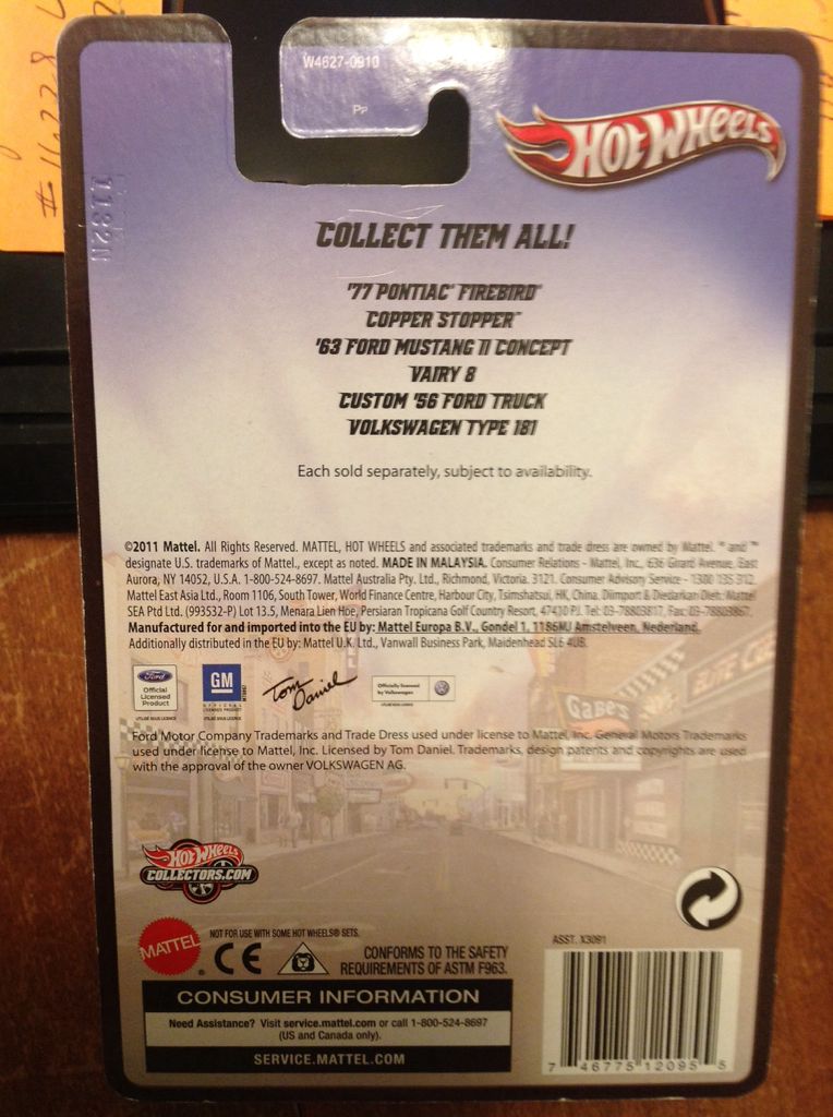 Hot Wheels - Boulevard - Concept Cars 2011 toy car collectible - Main Image 2